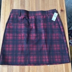 Maurices Red A-Line Mini Skirt Casual